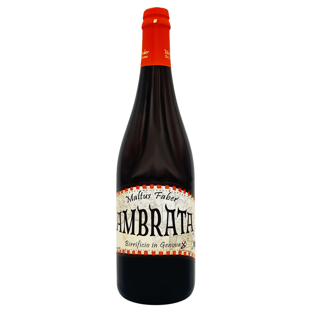 Birra Ambrata Maltus Faber