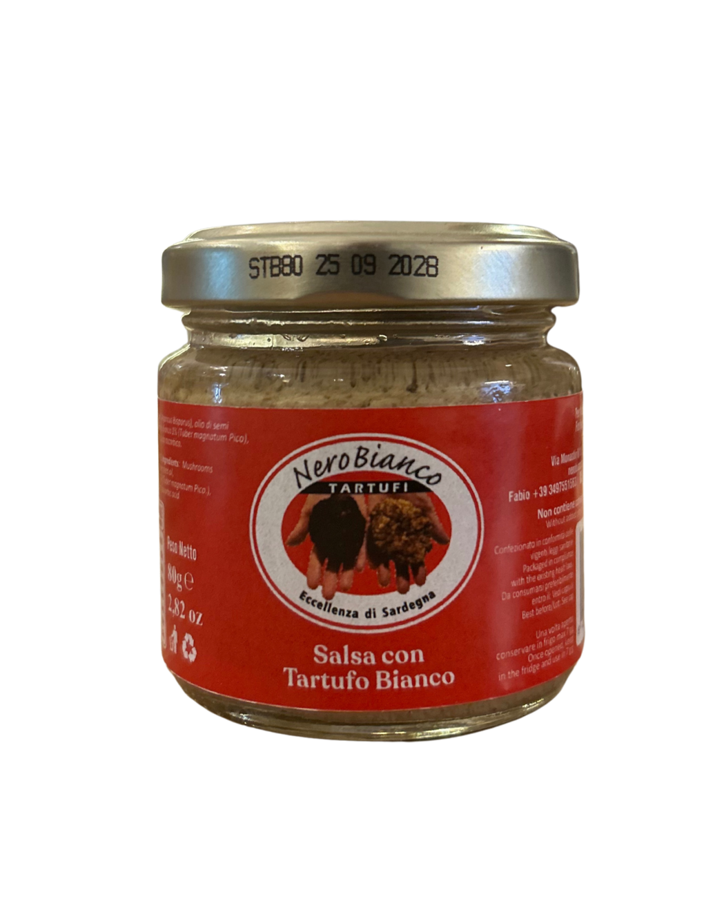 Salsa con tartufo bianco